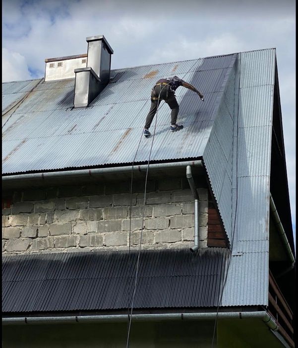 Malowanie dachów Podhale