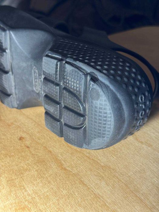 Босоніжки Crocs Stomp Fisherman чорні 38 розмір