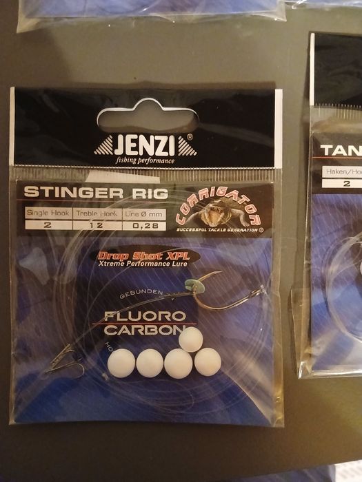 5 nowych zestawów wędkarskich jenzi stinger itandem rig