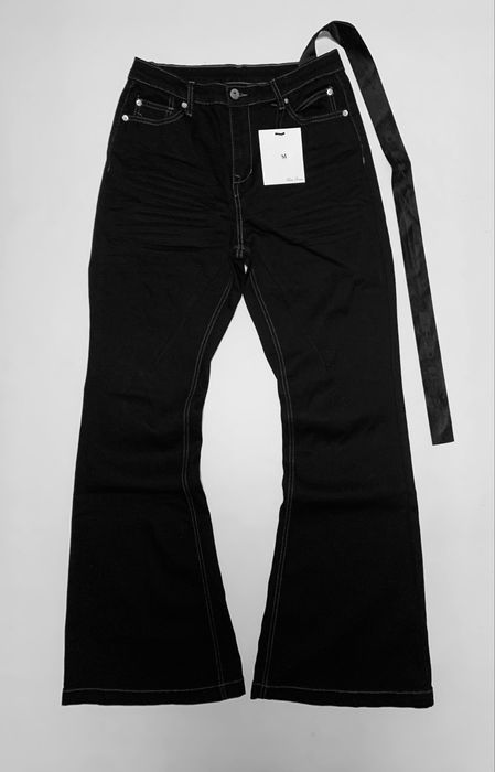 штани джинси flared jeans Rick Owens opium/archive/avangard