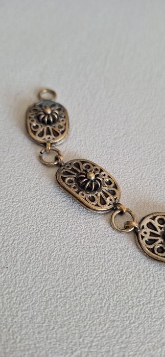 posrebrzana bransoletka