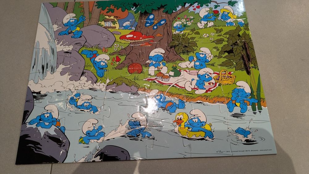 Puzzle Smerfy Smurfs