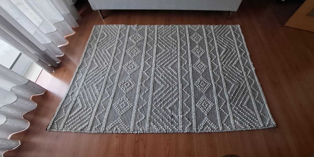 Tapete Preto e Branco  140x210