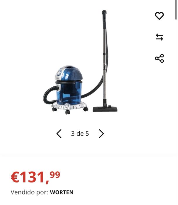 Aspirador a Água FLAMA 1667FL (1600 W)