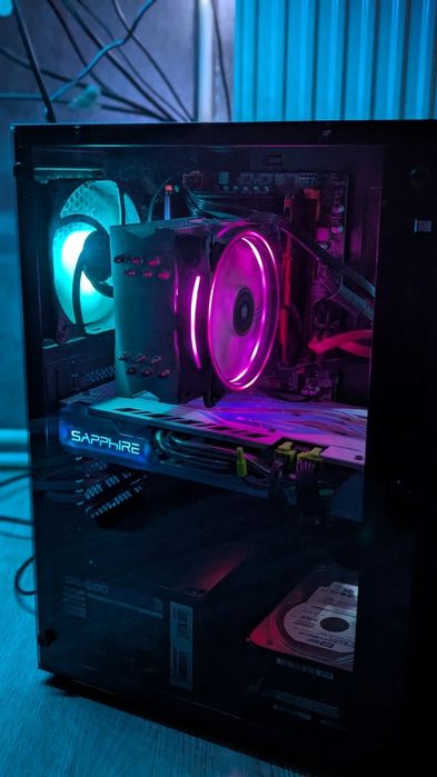 Ігровий комп'ютер rx580 8gb intel xeon e5 2670v3