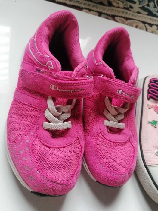 Buty damskie nike champion trampki różowe 32