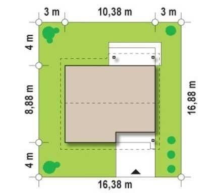 Дом, коттедж, 72м2 будинок від забудовника. Дім під ключ!
