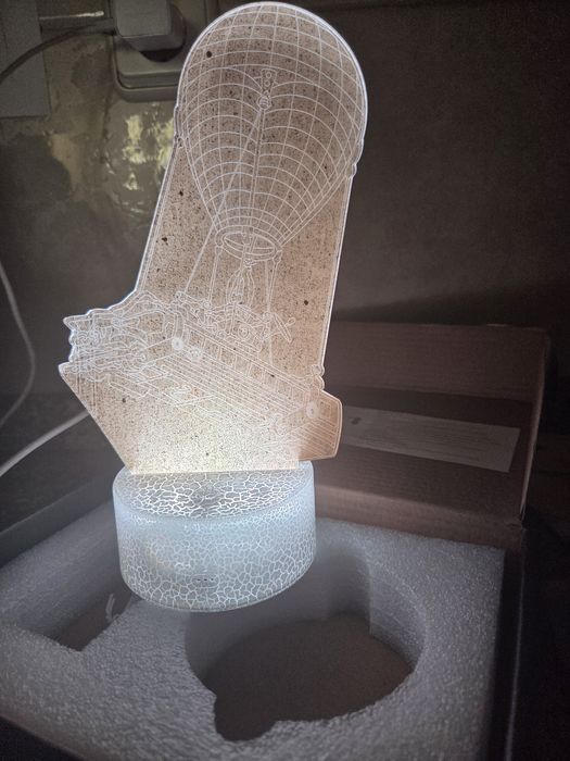 Lampada Led com formato balão