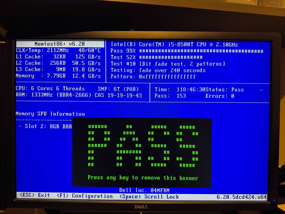 Dell OptiPlex 7060 MFF i5-8500T 8GB 256GB SSD 2xLAN 1G+2.5G Home Lab
