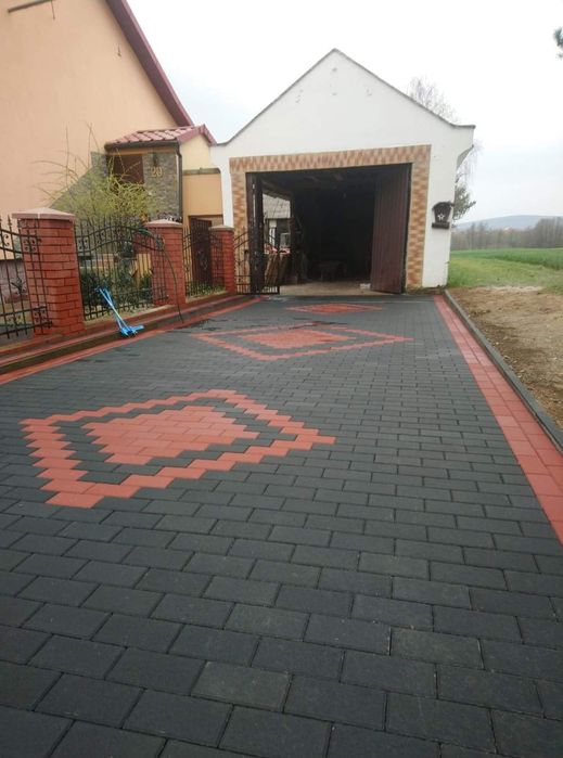 Układanie kostki brukowej