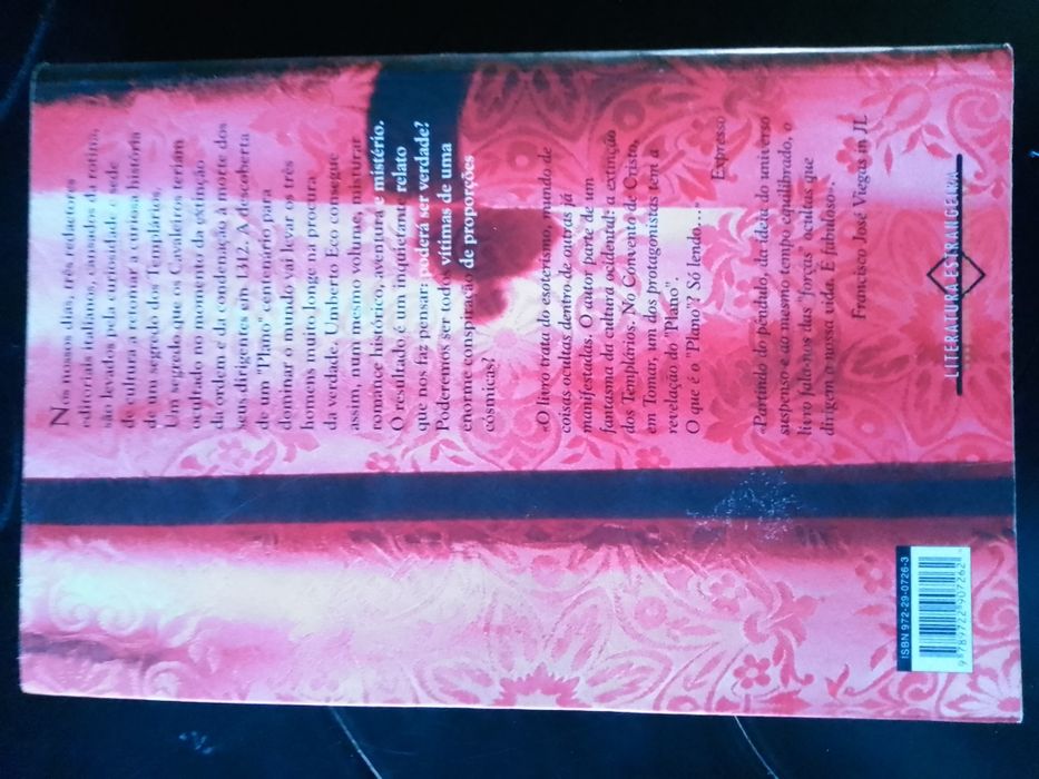 O Pêndulo de Foucault de Umberto Eco