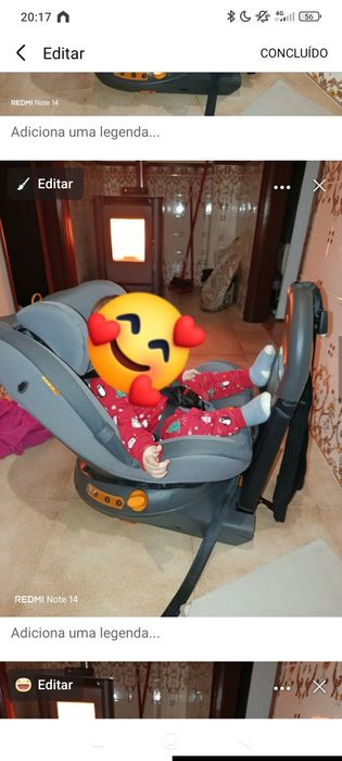 Cadeira auto Chicco COM ISOFIX