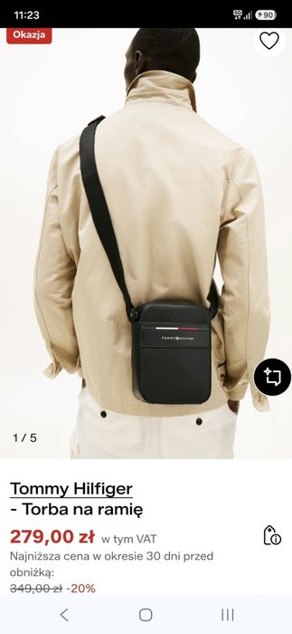 Torba na ramię- Tommy Hilfiger