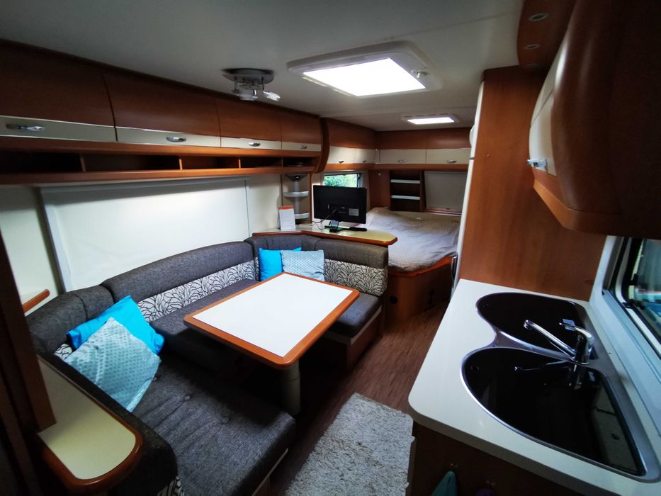 Przyczepa kempingowa Hobby 560 KMFE Excellent, 2012