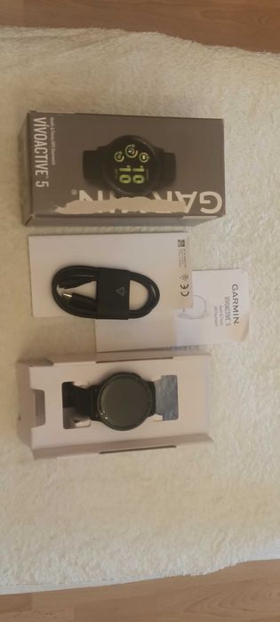 Zegarek sportowy smartwatch Garmin vivoactive 5 czarny ORYGINAL