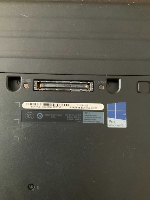 Laptop 14" DELL E5440, SSD 128GB, RAM 2x4GB, Wind.10pro.