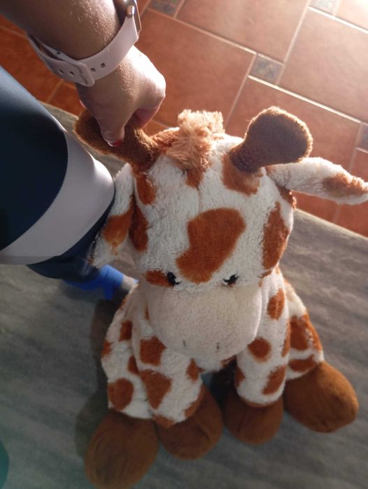 Peluche de girafa grande