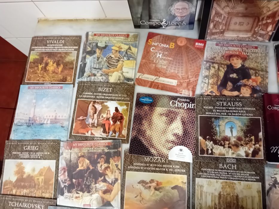 Conjunto de 54 Cds Originais Música Clássica Diversos