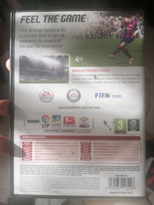Fifa 15- Compatível com PC DVD