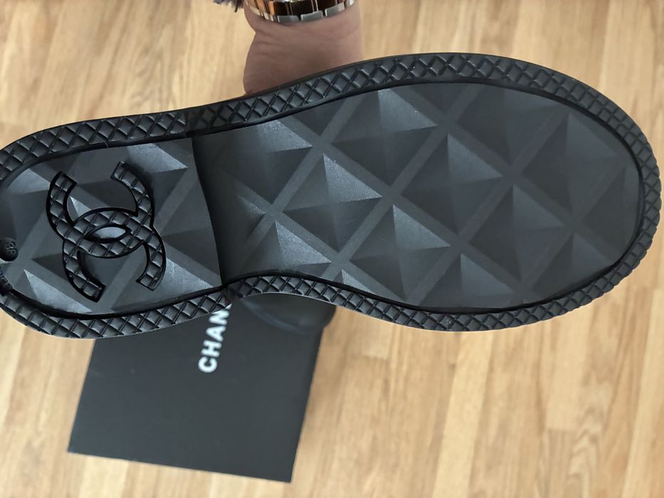 CHANEL botas para chuva