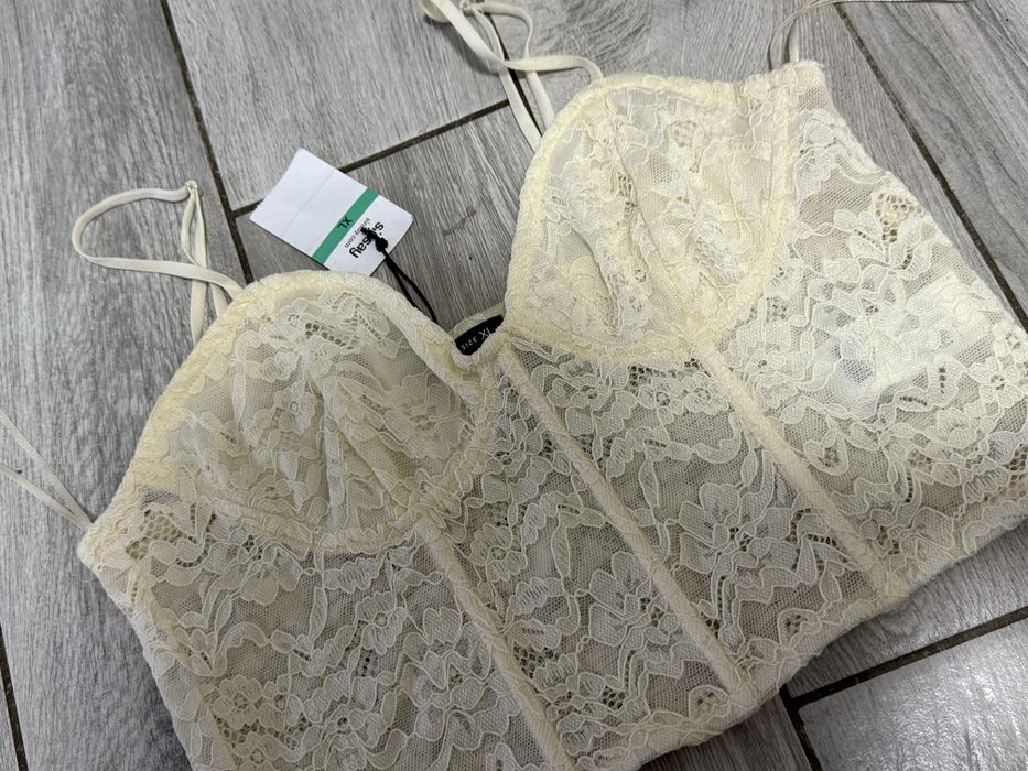 Top koronkowy xl