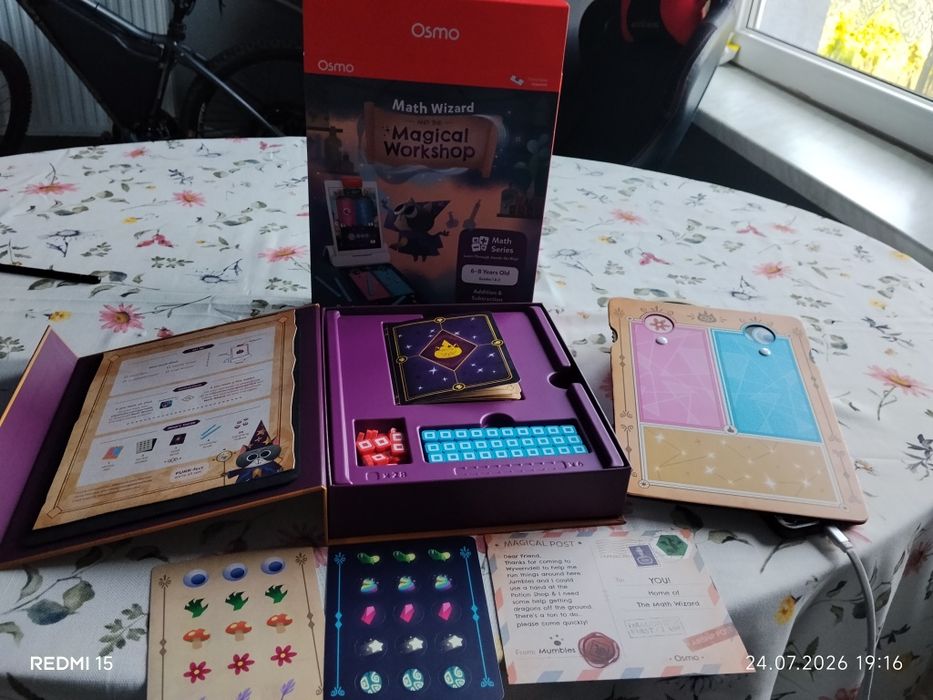 Osmo  gra Math Wizard and the Magical Workshop gra na tablet