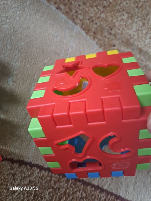 Kostka edukacyjna sorter dla dzieci