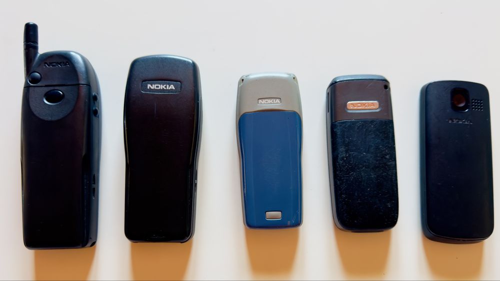 Lote 5 Telemóveis Nokia Antigos Vintage – Coleção / Peças