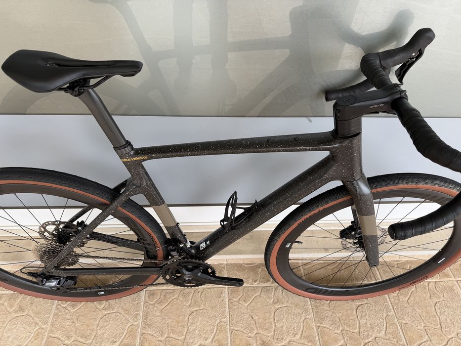 Bicicleta Scott de Gravel - Rodas em carbono