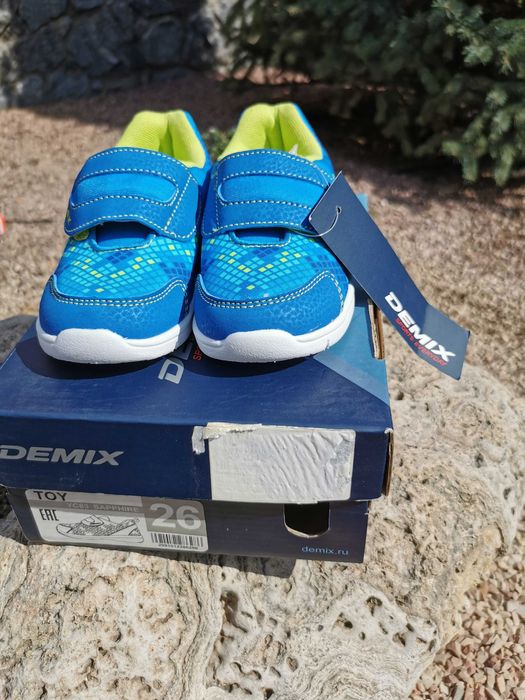 Кроссовки Demix р26, унисекс, Новые!