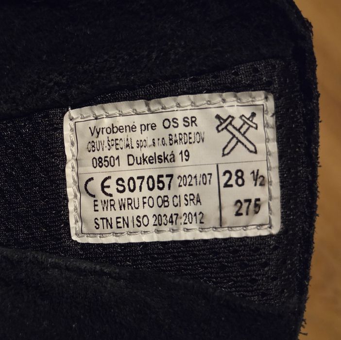 BOSP,  buty taktyczne, roz. 28,5(27,5cm)