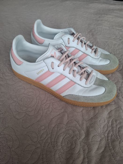 adidas originals skórzane SAMBA sneakersy