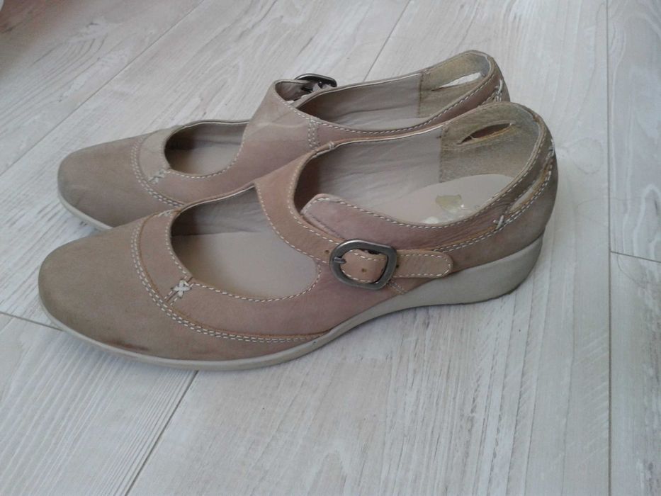 buty damskie, zdrowotne Footglove, skórzane, rozm. 38,5