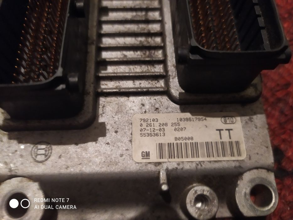 Блок управління двигуном комплект ЕБУ Opel Meriva 1.4