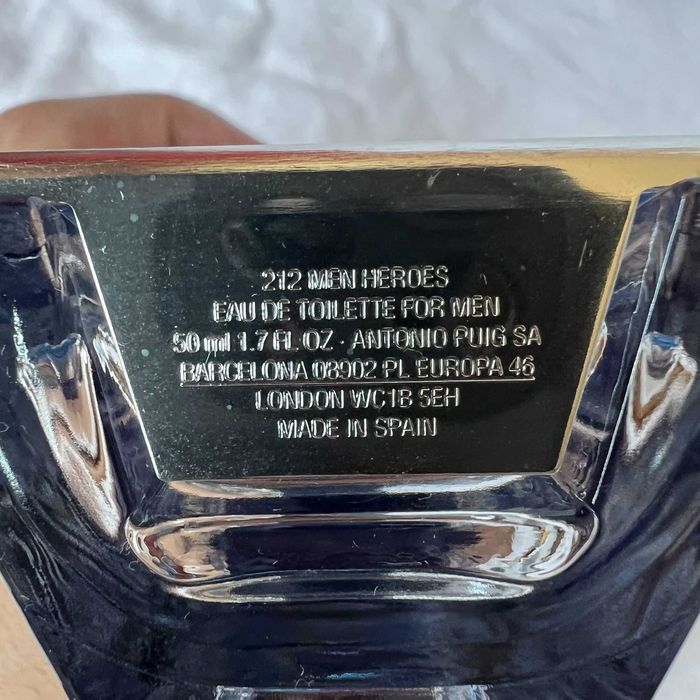 Perfume Carolina Herrera 212 Heroes 35ml