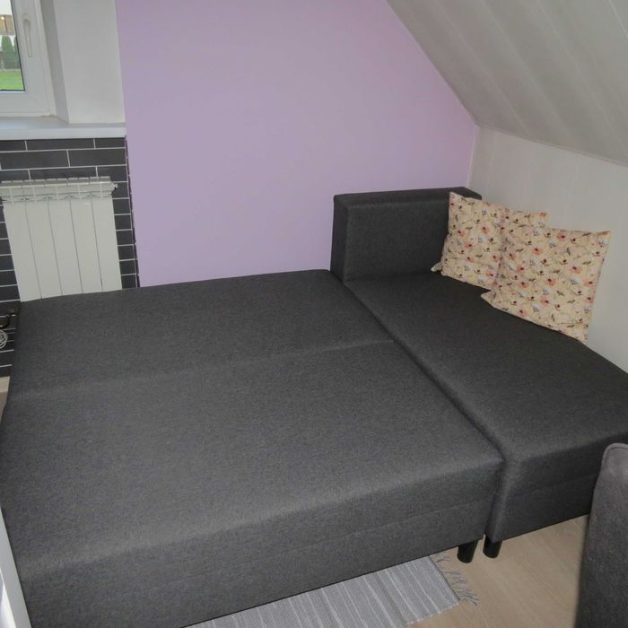 sofa rozkładana młodzieżowa rogowa IKEA