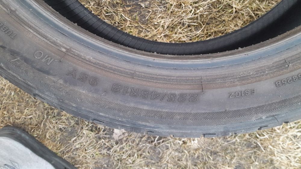 Komplet opon letnich opony MERCEDES W205 C KLASA AMG Bridgestone Goodyear 225/45-18 oraz 245/40-18 zestaw 4 sztuk