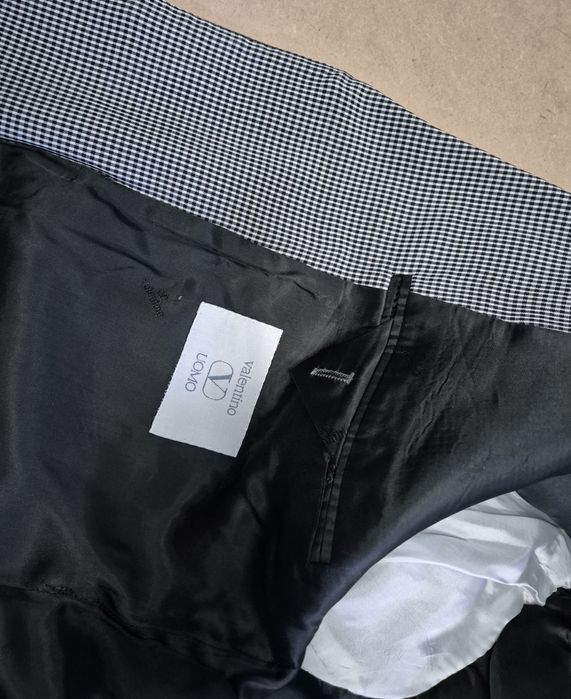 VALENTINO roz. XL 175 cm męski blazer Premium made in italy len jedwab