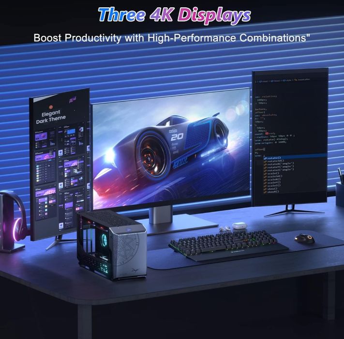 Mini Fun 9 PC Geekom Gaming Core i9 DDR4 32 GB SSD M2 1Tb
