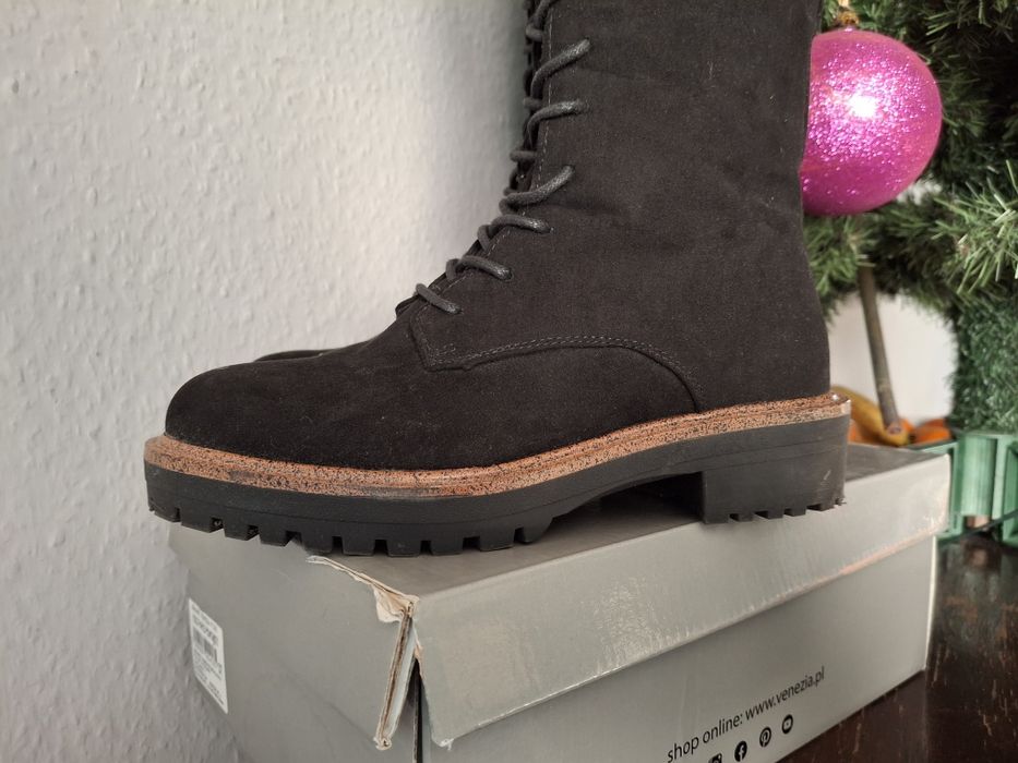 Asos  wysokie buty damskie 37