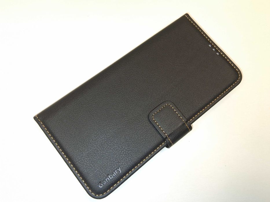 Z228 Etui Ganbary Do Xiaomi Redmi Note 13 Pro 4G Portfel Czarny Skóra