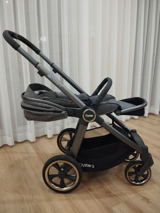Wózek 2w1 spacerówka gondola Babystyle Oyster 3 plus adaptery fotelika
