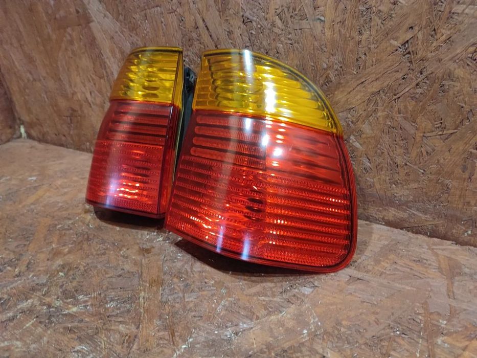 bmw e39 touring oryginalne lampy tył led / poliftowe diodowe pomarań