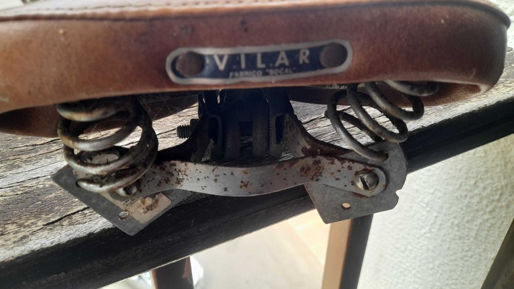 Banco Antigo Bicicleta Vilar