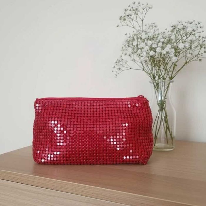 Christina Aguilera Inspire torebka kosmetyczka kopertówka czerwona