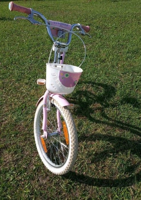 Детский велосипед розовый для девочек