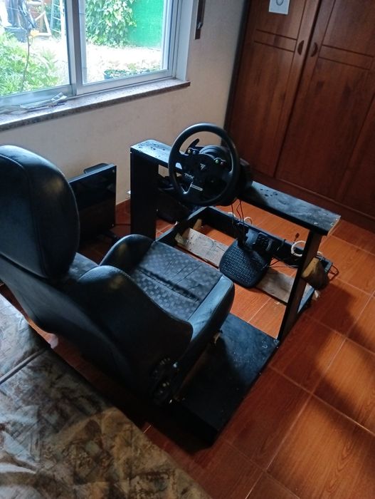 X-box serie S 512gb 2 comandos + SIG com Thrustmaster TMX force back