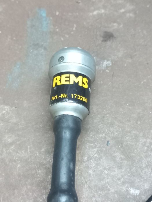 REMS Conjunto de cabeça de câmera / cabo mini branco / preto