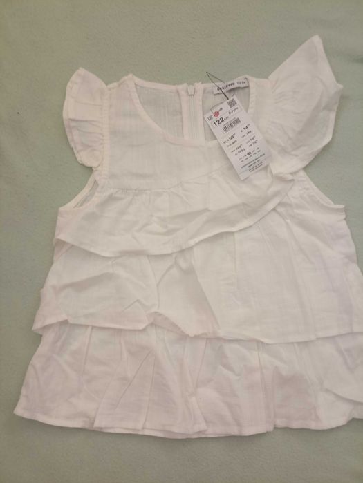 Bluzka elegancka dla dziewczynki Reserved rozm 122 nowa