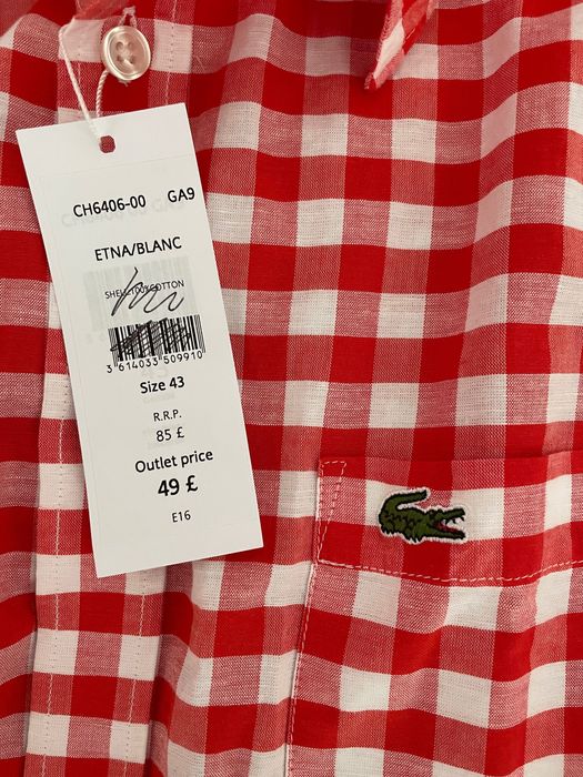 Теніска чоловіча Lacoste XL